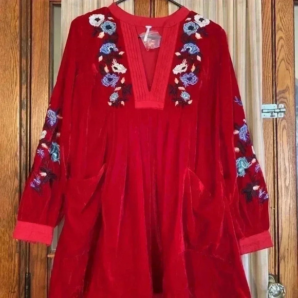 Free People Mia Embroidered Dress - Picture 4 of 5